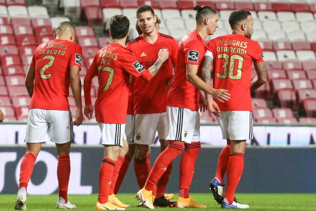 Benfica regressa às vitórias frente ao Tondela [vídeos]