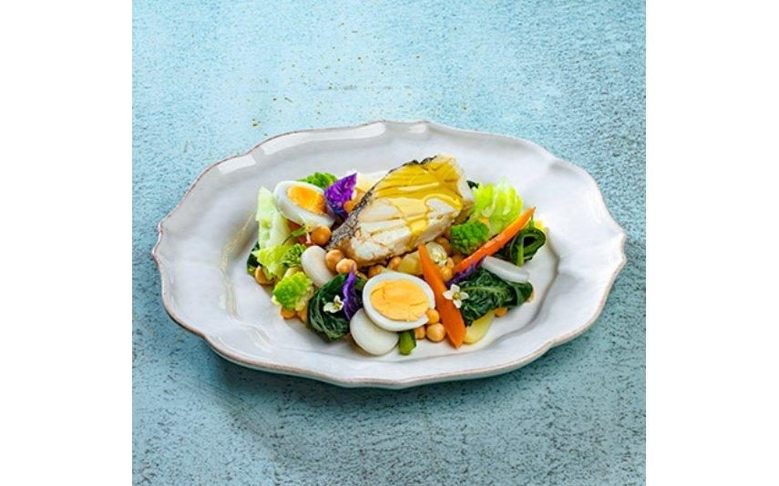 Receita de bacalhau da Noruega com todos