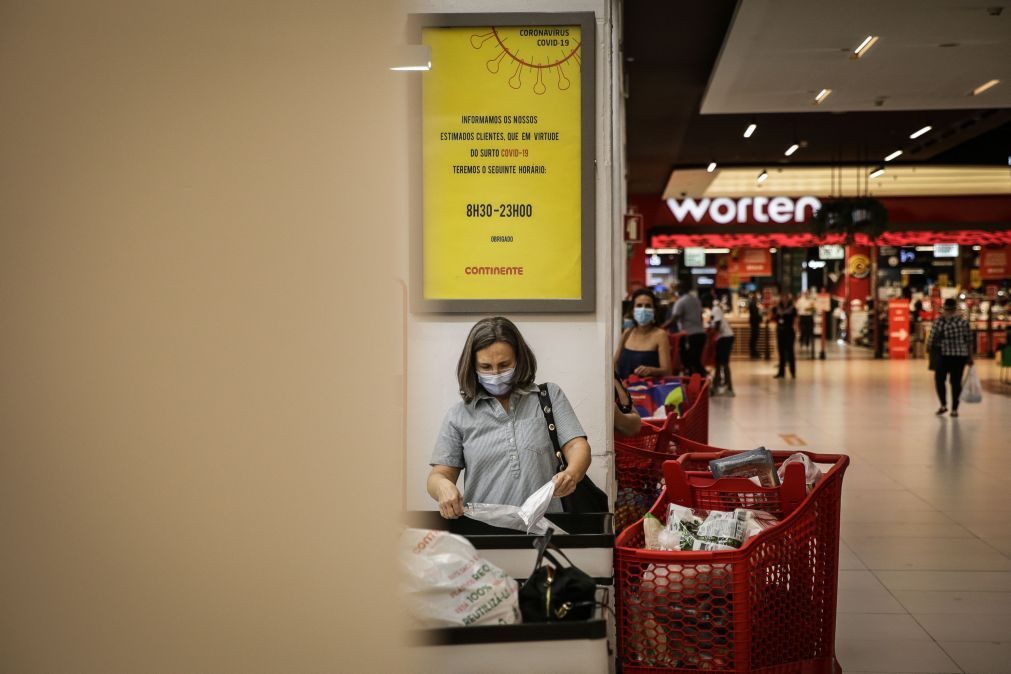 Covid-19: Supermercados sem restrições de horários