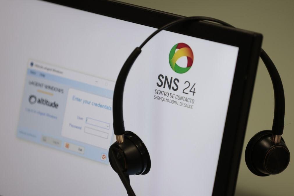 Covid-19: SNS24 ultrapassa recorde semanal de chamadas com mais de 200 mil