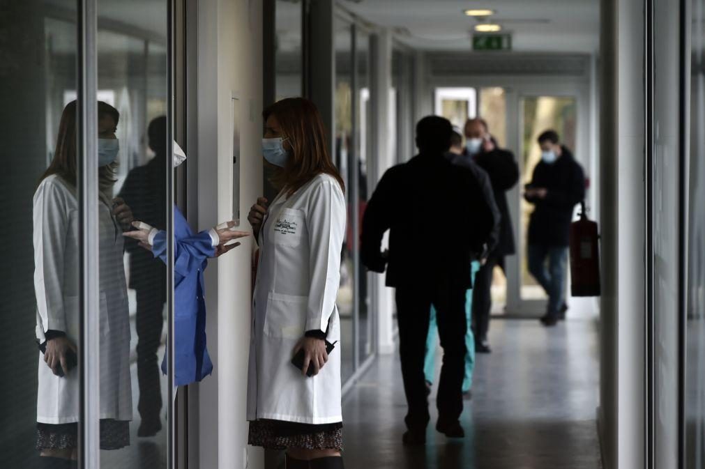 Covid-19: Hospital de campanha em Viseu recebe infetados 