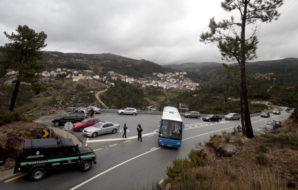 Estradas na Serra na Estrela foram reabertas este sábado