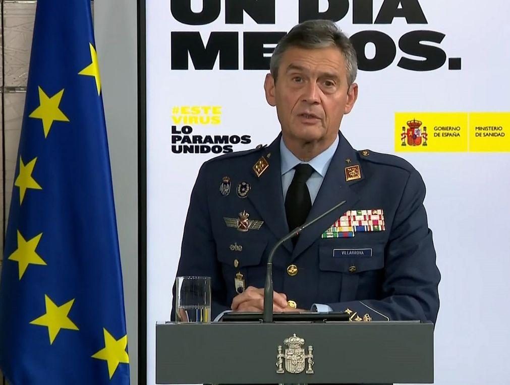 Covid-19: Chefe militar espanhol demite-se após vacinar-se antes do tempo