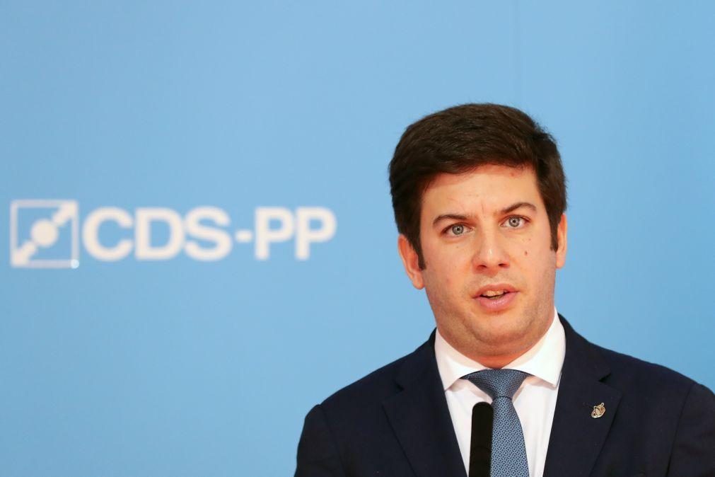 Presidenciais: Francisco Rodrigues dos Santos reclama vitória do CDS