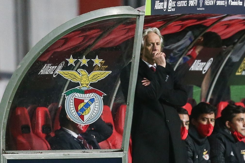 Jorge Jesus aguarda resultados de exames e falha jogo do Benfica na Taça