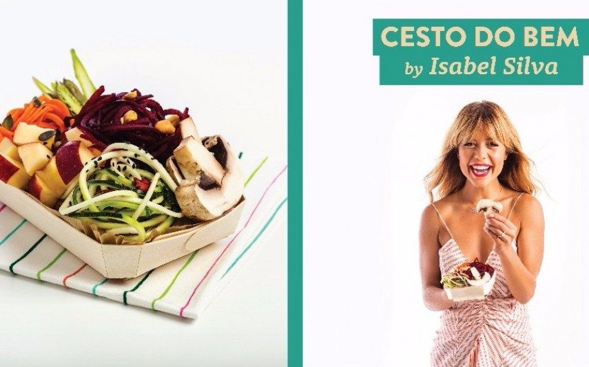 Isabel Silva lança o Cesto do Bem onde só entre comida saudável