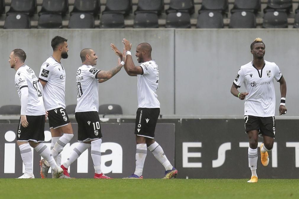 Vitória de Guimarães vence em casa o Marítimo e sobe ao quinto lugar da I Liga