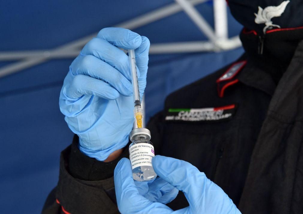 Covid-19: Itália começa vacinação com AstraZeneca