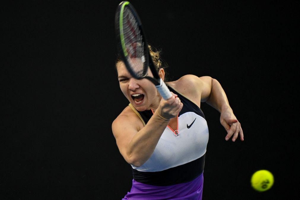 Simona Halep domina e acede aos oitavos de final do Open da Austrália