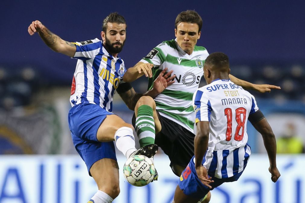 Sporting empata no Dragão e mantém os 10 pontos sobre o FC Porto