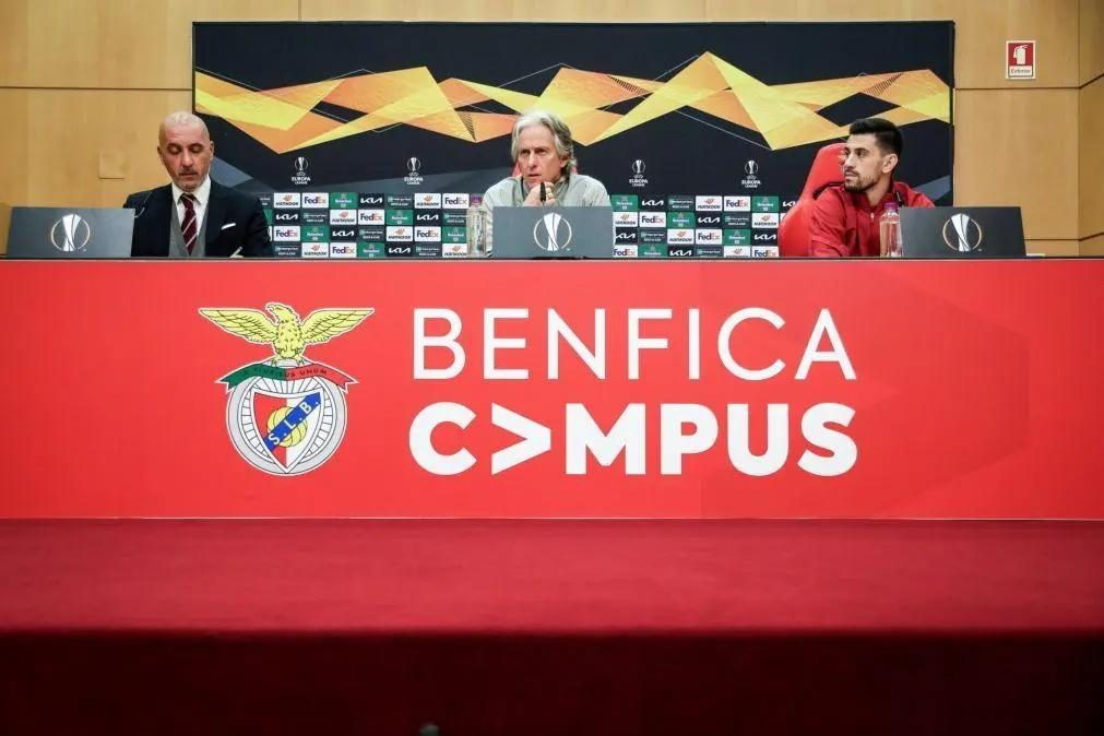 Jorge Jesus admite Benfica «num momento difícil»