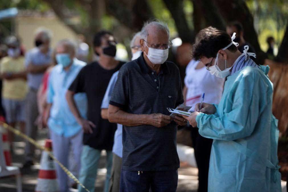 Covid-19: Brasil regista mais 721 mortes e 34.027 infetados