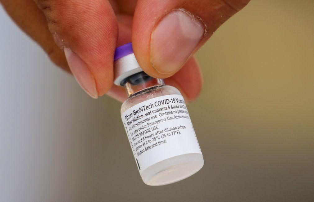 Covid-19: Portugal recebeu mais de 100 mil doses da vacina da Pfizer