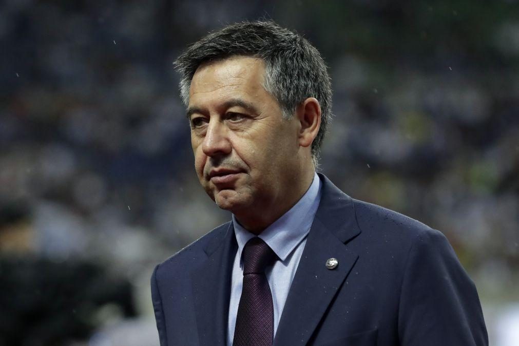 Ex-presidente do FC Barcelona sai em liberdade após audiência
