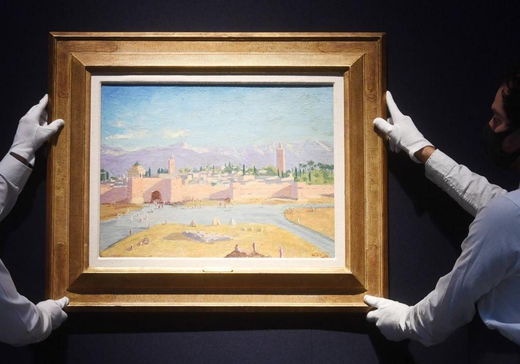 Quadro pintado por Churchill vendido por 8,1 milhões de euros em leilão