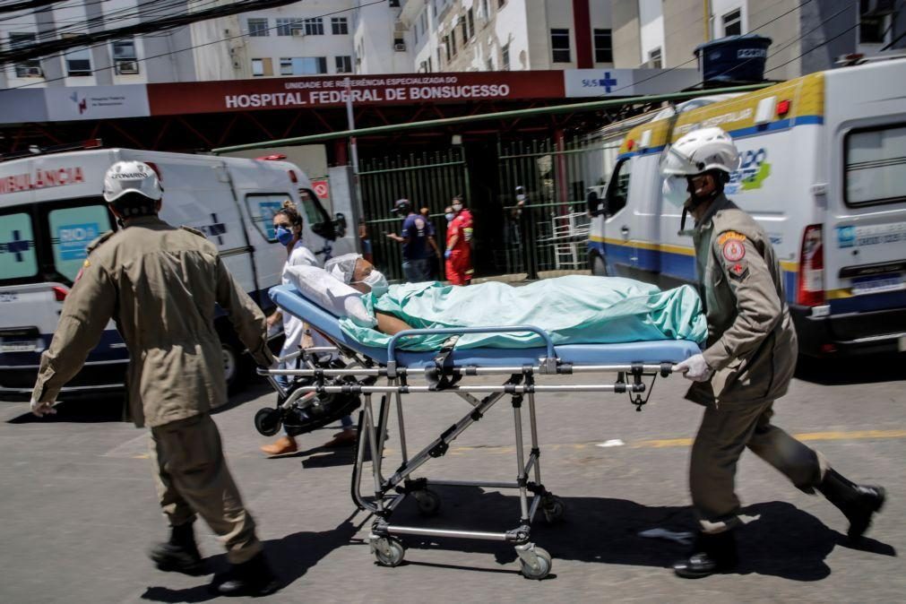 Covid-19: Mais 75.102 casos e 1.699 mortes no Brasil num dos piores dias da pandemia