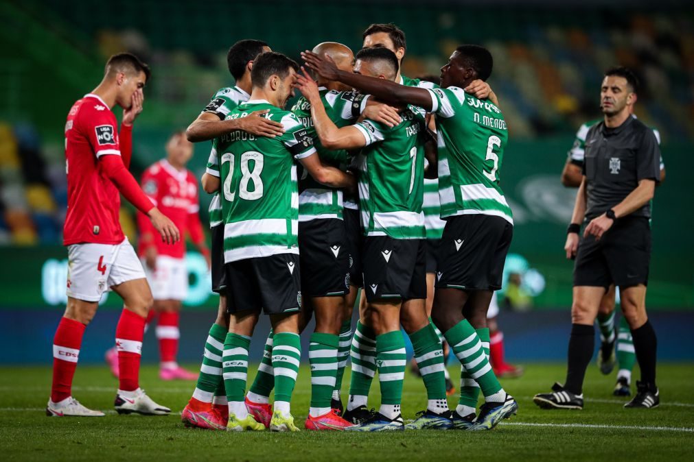 Sporting vence Santa Clara com golo nos descontos e bate recorde