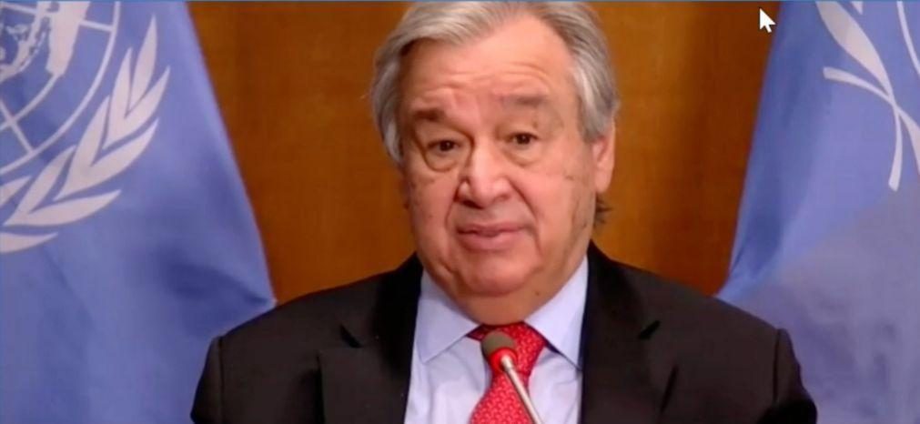 Guterres diz que a crise da pandemia «tem rosto de mulher» e pede mudança