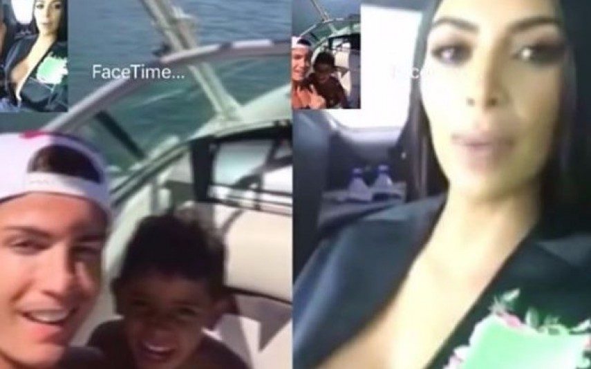 Vídeo revela conversa telefónica entre Kim Kardashian e Cristiano Ronaldo