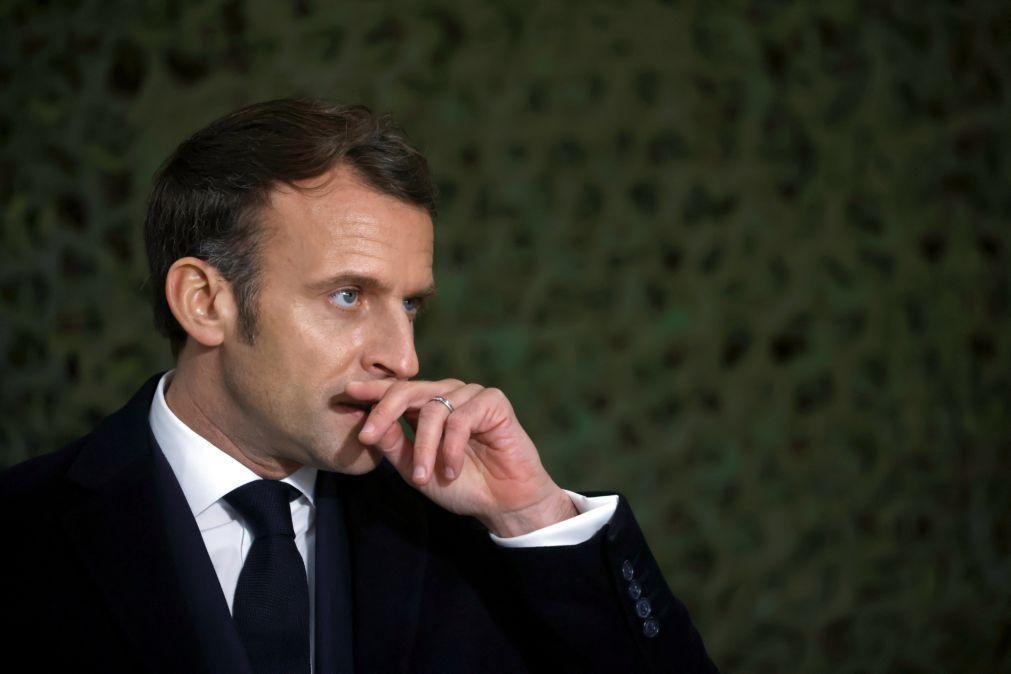 Chefe de Estado francês pede solução política para acabar com guerra na Síria