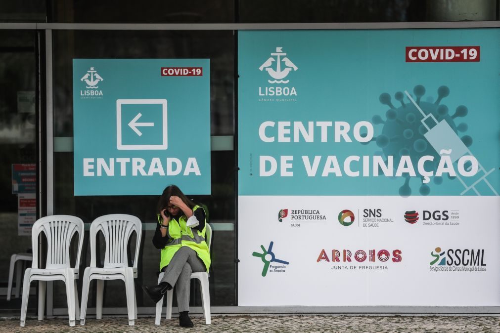 Covid-19: Mais de 340 mil pessoas com vacinação completa, 46 mil na última semana
