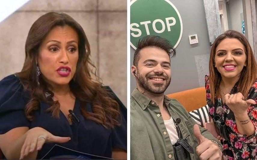 Big Brother Comentadora arrasa ida de Tatiana e Ruben Boa Nova ao reality show