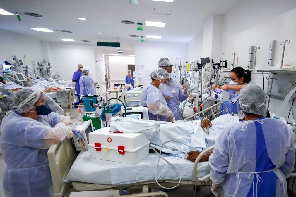 Covid-19: Brasil totaliza12 milhões de infeções ao somar 49.293 casos em 24 horas