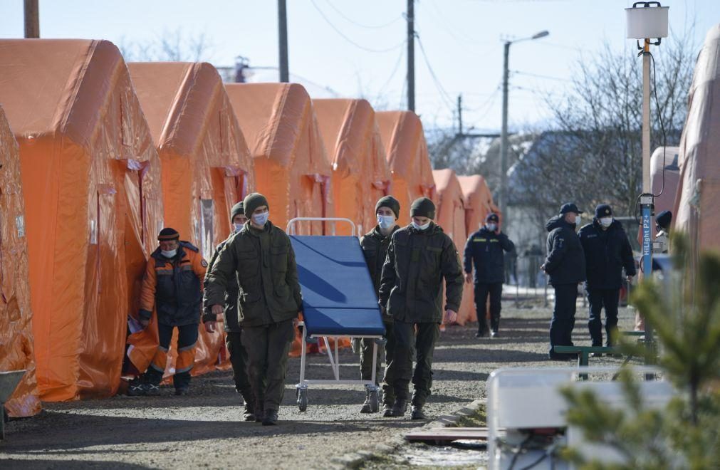 Covid-19: Ucrânia regista recorde de 400 mortes em 24 horas