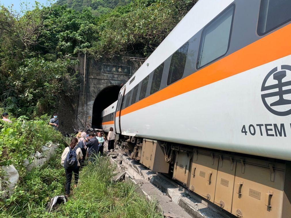 Pelo menos 36 mortos em descarrilamento de comboio em Taiwan