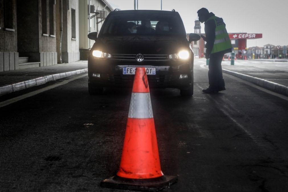 Covid-19: Mais de 6.100 pessoas impedidas de passar fronteiras entre Portugal e Espanha