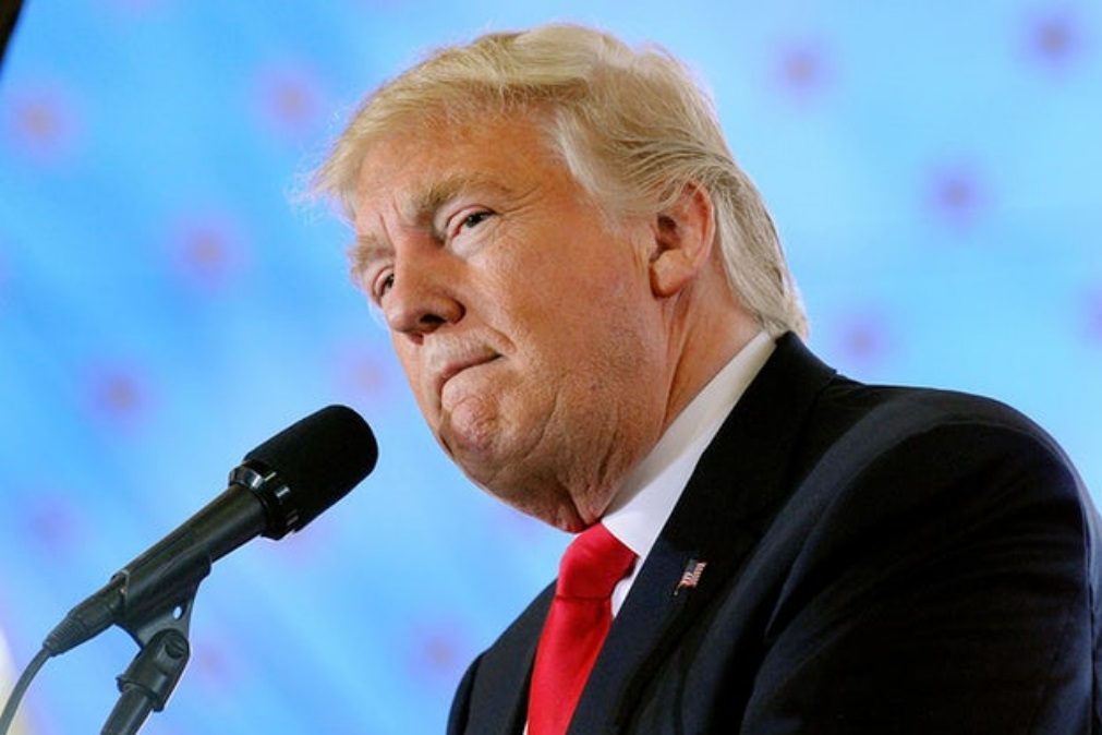 Trump falou