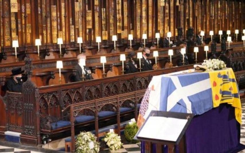 As imagens mais marcantes do funeral do príncipe Filipe