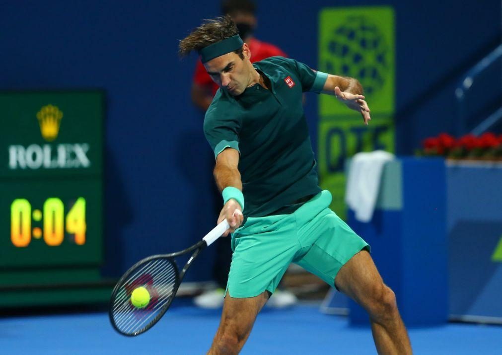 Artigos da carreira de Federer vão a leilão para causa solidária