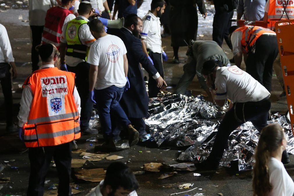 Pelo menos 44 mortos em peregrinação judaica em Israel