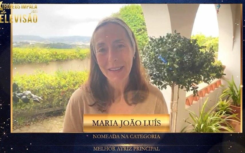 Troféus Impala de Televisão 2021: Maria João Luís agradece nomeação