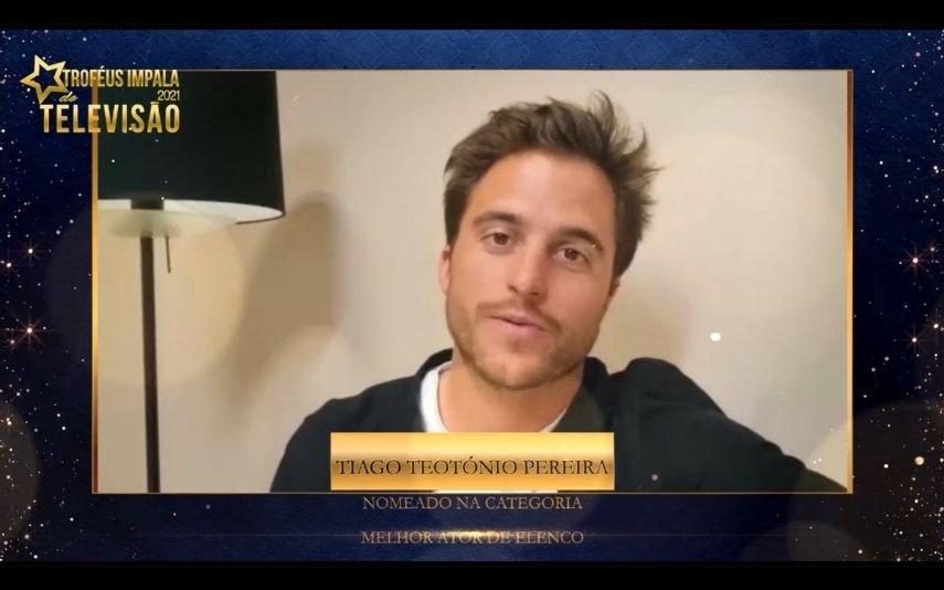 Tiago Teotónio Pereira agradece nomeação para Troféus Impala de Televisão