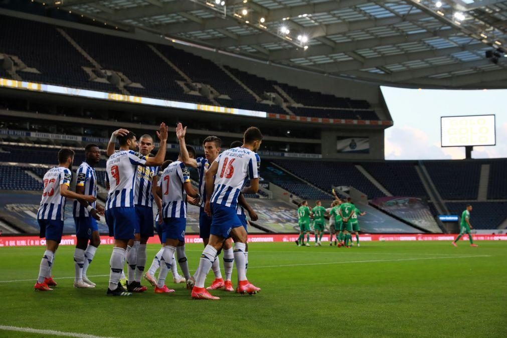 FC Porto goleia Farense e fica a três pontos da Liga dos Campeões