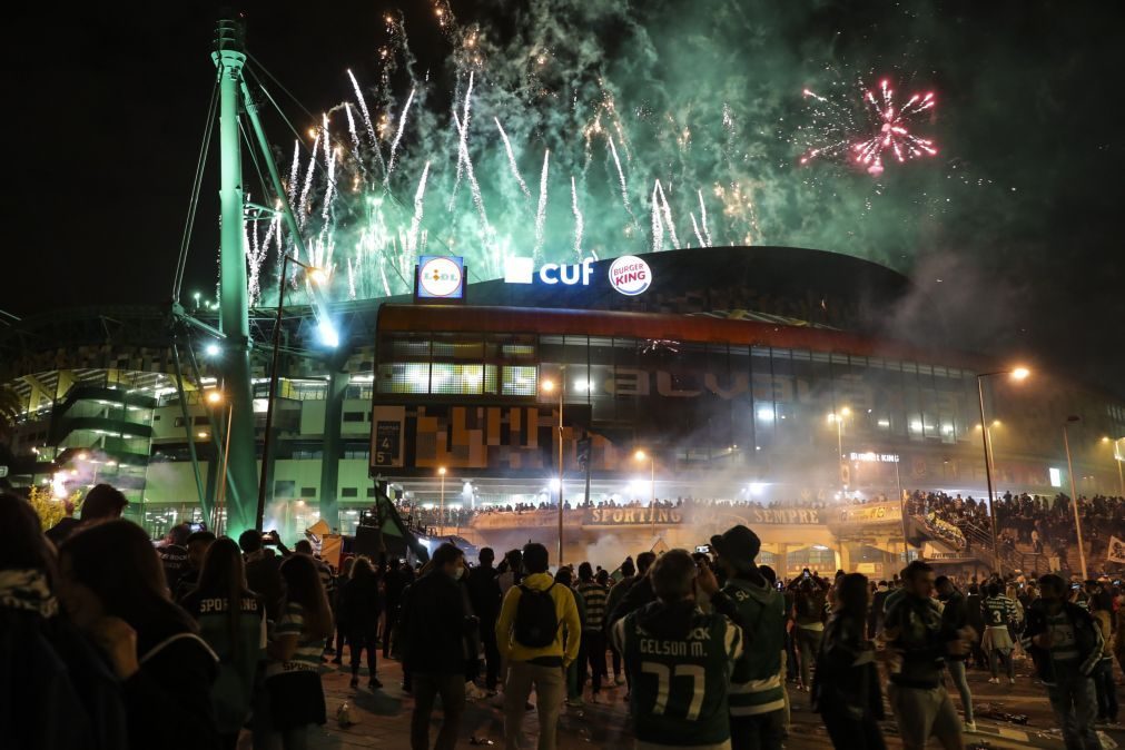 PSP apresentou propostas alternativas para festejos do Sporting que não foram aceites