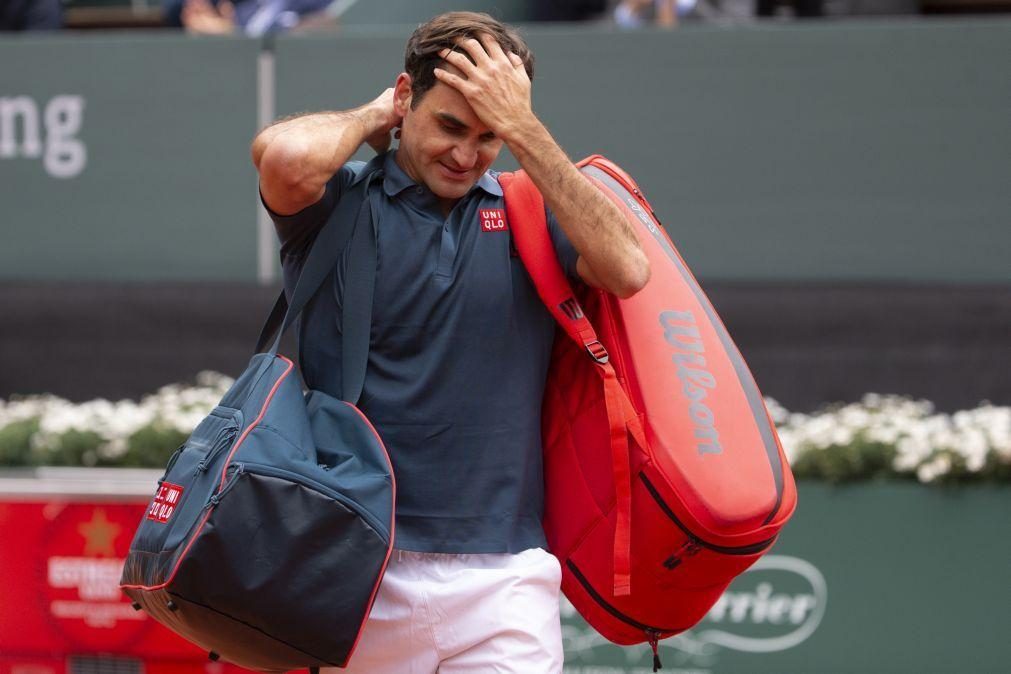 Roger Federer derrotado no regresso à competição em Genebra