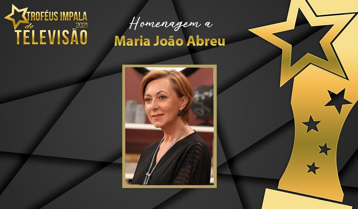 Troféus Impala de Televisão 2021: Maria João Abreu homenageada em momento emotivo da Gala