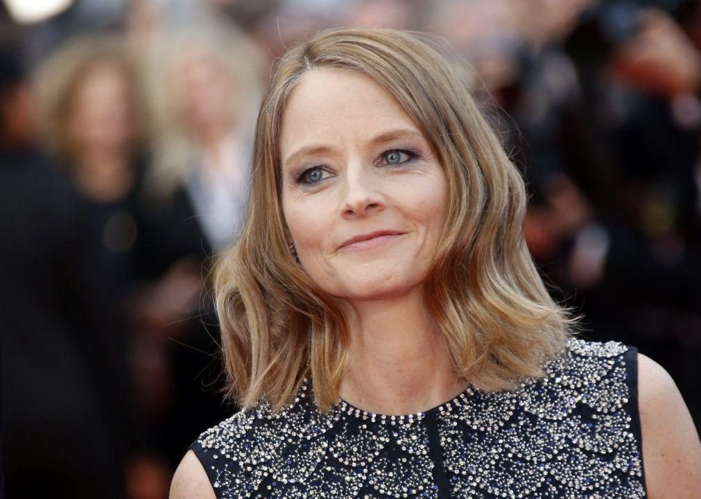 Atriz Jodie Foster recebe prémio de carreira no Festival de Cannes
