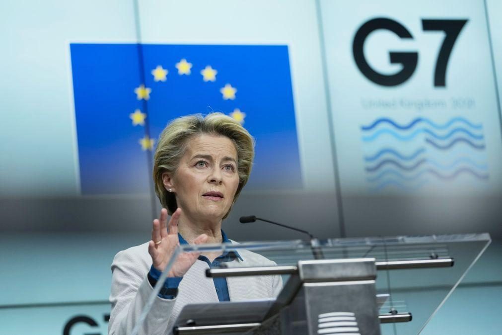 G7: UE espera mais transparência sobre exportações de vacinas