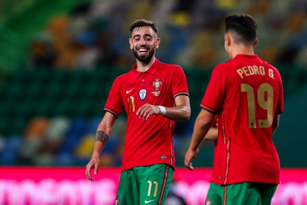 Bruno Fernandes é o jogador mais utilizado no Europeu