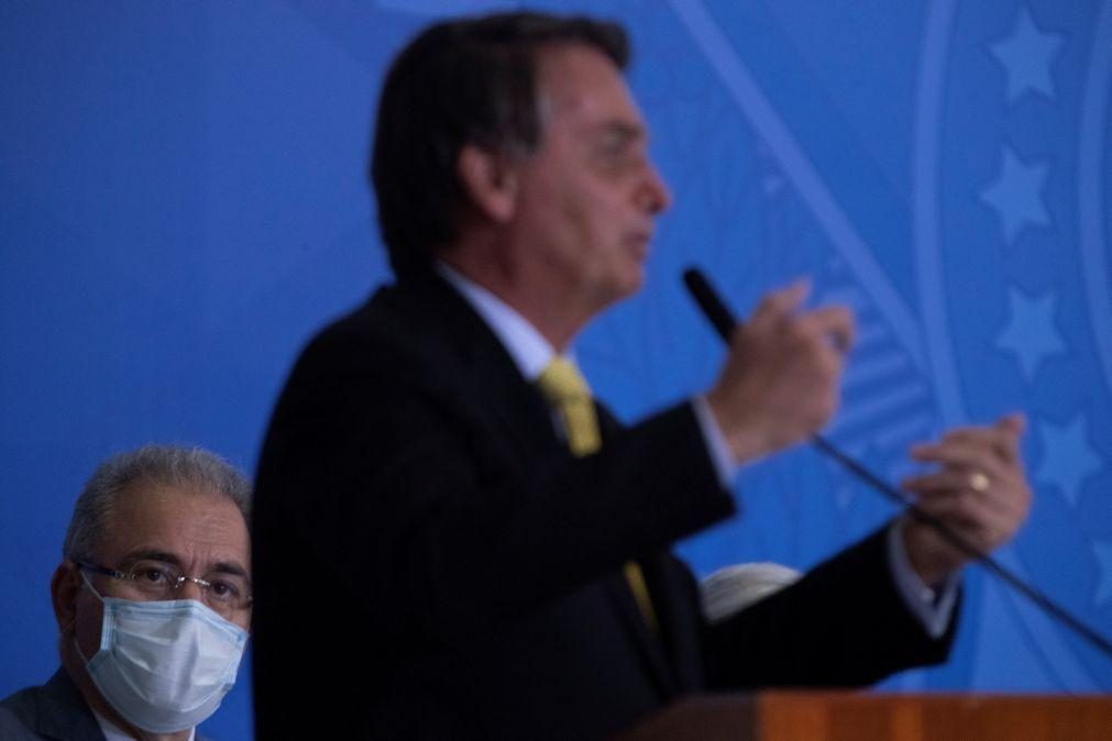 Covid-19: Bolsonaro diz que não serão 