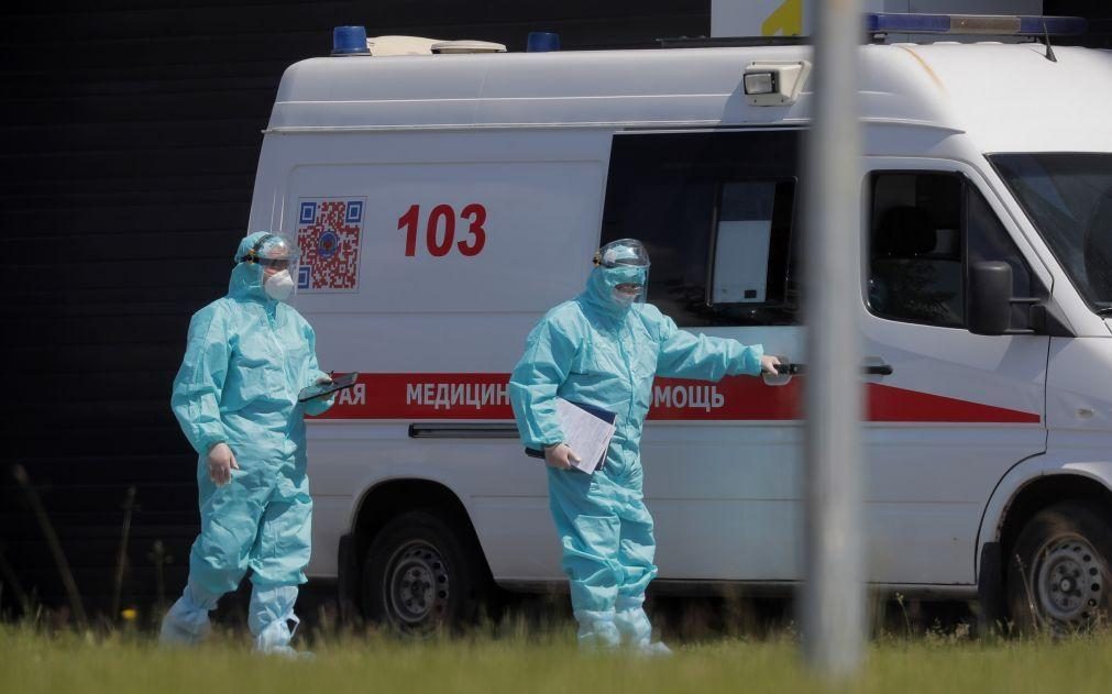 Covid-19: Rússia regista recorde de mortes pelo terceiro dia consecutivo