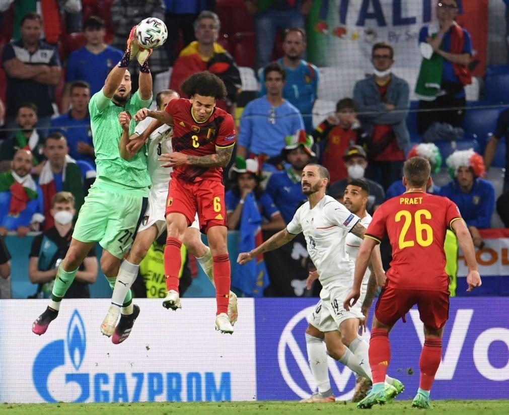 Itália bate Bélgica e defronta Espanha nas meias-finais do Euro2020 [vídeo]