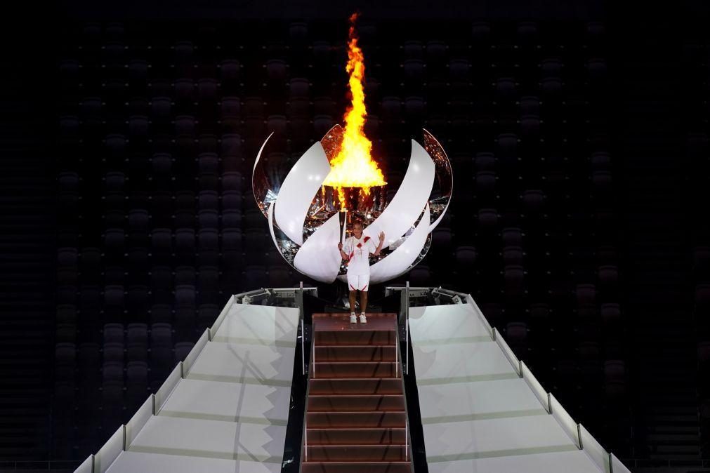 Tóquio2020: Naomi Osaka acendeu a chama olímpica