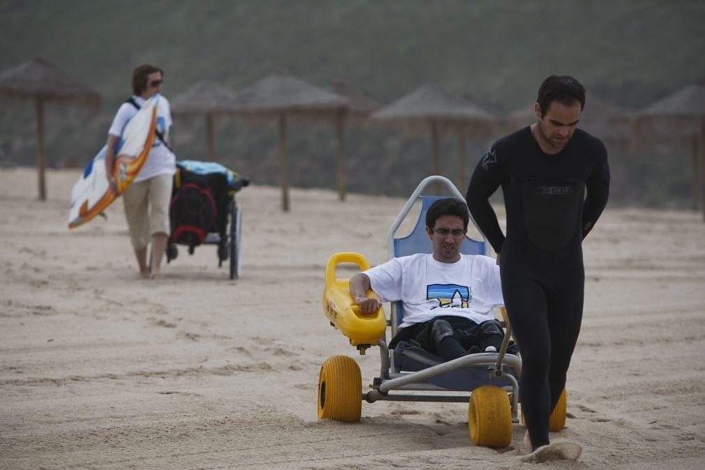 Portugal com 223 praias acessíveis a pessoas com problemas de locomoção