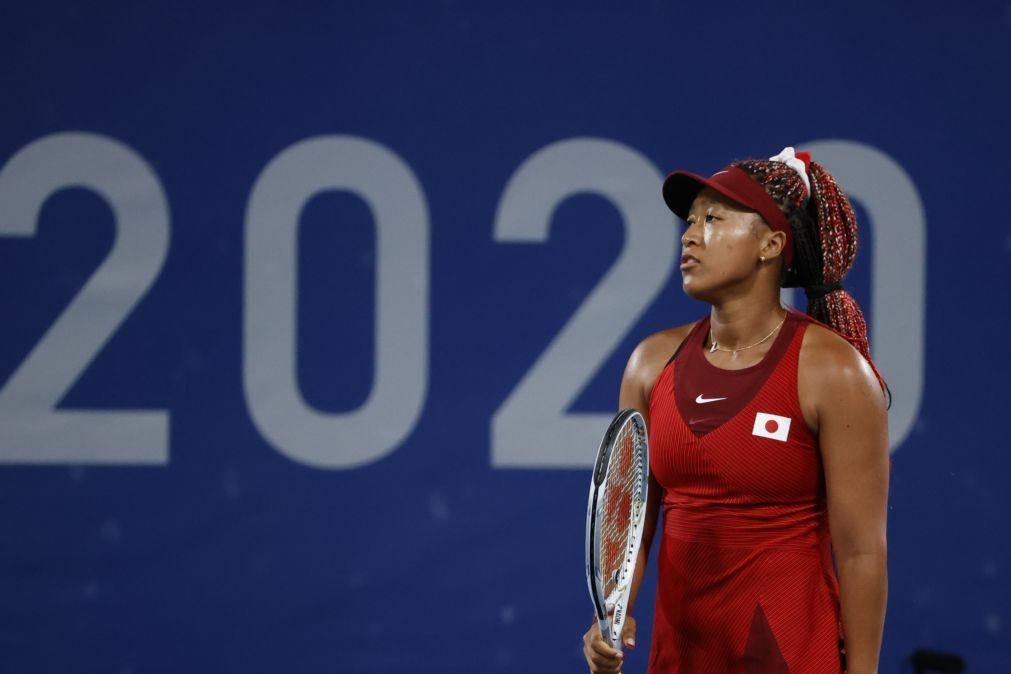 Tóquio2020: Naomi Osaka eliminada nos 'oitavos' do torneio de ténis