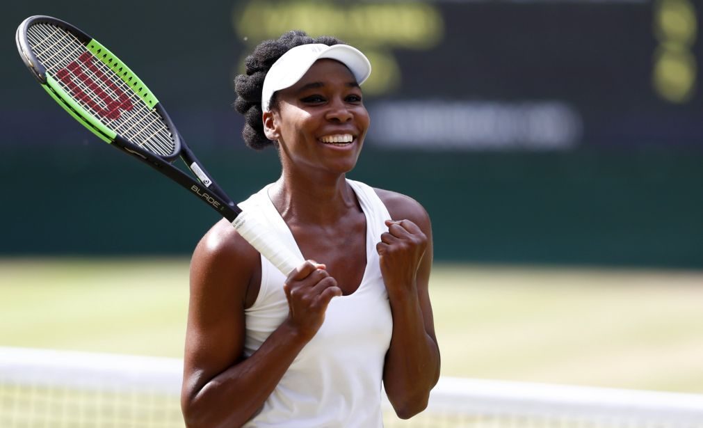 Venus Williams atinge a final de Wimbledon pela nona vez